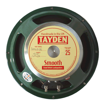 Tayden SMOOTH 10" Alnico Guitar Speaker 8ohm - Click Image to Close